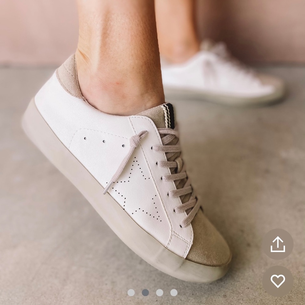 Macie Distressed Sneaker